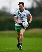 29 September 2024; Colm Harnett of Sarsfields during the Kildare County Senior Club Football Championship quarter-final match between Moorefield and Sarsfields at Manguard Park Hawkfield in Newbridge, Kildare. Photo by Tyler Miller/Sportsfile