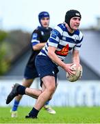 29 September 2024; Jamie Rogan of Blackrock during the Bank of Ireland JP Fanagan Premier 1 qualifiers final match between Corinthians RFC and Blackrock College RFC at Corinthians RFC in Galway. Photo by Shauna Clinton/Sportsfile