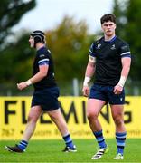 29 September 2024; Sean Walsh of Corinthians during the Bank of Ireland JP Fanagan Premier 1 qualifiers final match between Corinthians RFC and Blackrock College RFC at Corinthians RFC in Galway. Photo by Shauna Clinton/Sportsfile
