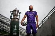 30 September 2024; Wexford's Ethan Boyle poses for a portrait during the Sports Direct Men's FAI Cup semi-finals media day at the Aviva Stadium in Dublin. Photo by Stephen McCarthy/Sportsfile