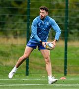 30 September 2024; Hugo Keenan during Leinster rugby training at UCD in Dublin. Photo by Brendan Moran/Sportsfile