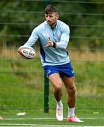 30 September 2024; Ross Byrne during Leinster rugby training at UCD in Dublin. Photo by Brendan Moran/Sportsfile