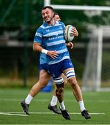 30 September 2024; Will Connors during Leinster rugby training at UCD in Dublin. Photo by Brendan Moran/Sportsfile