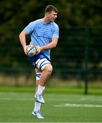 30 September 2024; Alan Spicer during Leinster rugby training at UCD in Dublin. Photo by Brendan Moran/Sportsfile