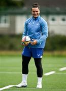 30 September 2024; James Lowe during Leinster rugby training at UCD in Dublin. Photo by Brendan Moran/Sportsfile