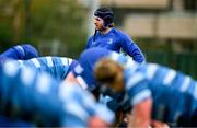 30 September 2024; Ryan Baird during Leinster rugby training at UCD in Dublin. Photo by Brendan Moran/Sportsfile