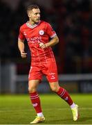 30 September 2024; Liam Burt of Shelbourne during the SSE Airtricity Men's Premier Division match between Shelbourne and St Patrick's Athletic at Tolka Park in Dublin. Photo by Stephen McCarthy/Sportsfile
