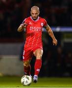 30 September 2024; Mark Coyle of Shelbourne during the SSE Airtricity Men's Premier Division match between Shelbourne and St Patrick's Athletic at Tolka Park in Dublin. Photo by Stephen McCarthy/Sportsfile