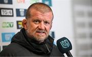 5 October 2024; Munster head coach Graham Rowntree before the United Rugby Championship match between Munster and Ospreys at Virgin Media Park in Cork. Photo by Seb Daly/Sportsfile