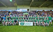 6 October 2024; The Mohill panel before the Leitrim County Senior Club Football Championship final match between Ballinamore Sean O'Heslins and Mohill at Ballinamore Sean O'Heslins GAA Club in Leitrim. Photo by Sam Barnes/Sportsfile