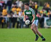 6 October 2024; Domhnaill Flynn of Mohill during the Leitrim County Senior Club Football Championship final match between Ballinamore Sean O'Heslins and Mohill at Ballinamore Sean O'Heslins GAA Club in Leitrim. Photo by Sam Barnes/Sportsfile