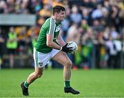 6 October 2024; Domhnaill Flynn of Mohill during the Leitrim County Senior Club Football Championship final match between Ballinamore Sean O'Heslins and Mohill at Ballinamore Sean O'Heslins GAA Club in Leitrim. Photo by Sam Barnes/Sportsfile