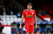 6 October 2024; Dan Ring of Shelbourne during the EA SPORTS MU17 LOI Mark Farren Cup match between Shelbourne and Kerry FC at Tolka Park in Dublin. Photo by Tyler Miller/Sportsfile