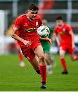 6 October 2024; Dan Ring of Shelbourne during the EA SPORTS MU17 LOI Mark Farren Cup match between Shelbourne and Kerry FC at Tolka Park in Dublin. Photo by Tyler Miller/Sportsfile