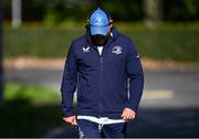 7 October 2024; Kicking coach and head analyst Emmet Farrell during a Leinster rugby squad training session at UCD in Dublin. Photo by Piaras Ó Mídheach/Sportsfile