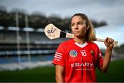 7 October 2024; Building on over a decade of support for the GAA, eir, Ireland’s largest telecommunications provider, has been announced as the official telco partner of the Camogie Association and new title sponsor of the U16 All-Ireland Camogie Championships for the next three years. Pictured at the launch in Croke Park is Cork Senior Camogie player Saoirse McCarthy. This partnership marks another significant milestone in eir’s long-standing commitment to Irish sport, while strengthening its connections with local communities across the island of Ireland. For more information about the partnership visit eir.ie Photo by David Fitzgerald/Sportsfile