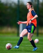 7 October 2024; Orlaith Maguire during the FAI/ Fingal Girls' TY Course at TUD in Blanchardstown, Dublin. Photo by Shauna Clinton/Sportsfile