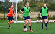 7 October 2024; Carlie Sinnott during the FAI/ Fingal Girls' TY Course at TUD in Blanchardstown, Dublin. Photo by Shauna Clinton/Sportsfile