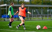 7 October 2024; Siun Kirby during the FAI/ Fingal Girls' TY Course at TUD in Blanchardstown, Dublin. Photo by Shauna Clinton/Sportsfile