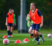 7 October 2024; Rebecca O'Connell during the FAI/ Fingal Girls' TY Course at TUD in Blanchardstown, Dublin. Photo by Shauna Clinton/Sportsfile