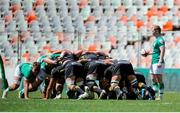 6 October 2024; Ethan Coughlan of Ireland in action against Western Force during the Toyota Challenge Match match between Emerging Ireland and Western Force at Toyota Stadium in Bloemfontein, South Africa. Photo by Charle Lombard/Sportsfile