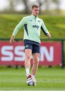 7 October 2024; Mark McGuinness during a Republic of Ireland training session at the FAI National Training Centre in Abbotstown, Dublin. Photo by Stephen McCarthy/Sportsfile