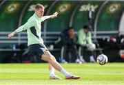7 October 2024; Mark McGuinness during a Republic of Ireland training session at the FAI National Training Centre in Abbotstown, Dublin. Photo by Stephen McCarthy/Sportsfile
