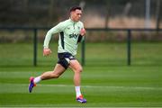 8 October 2024; Dara O'Shea during a Republic of Ireland training session at the FAI National Training Centre in Abbotstown, Dublin. Photo by Stephen McCarthy/Sportsfile