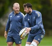 8 October 2024; Tom Ahern during Munster rugby squad training at University of Limerick in Limerick. Photo by Brendan Moran/Sportsfile
