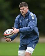 8 October 2024; Jack O'Donoghue during Munster rugby squad training at University of Limerick in Limerick. Photo by Brendan Moran/Sportsfile