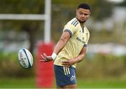 8 October 2024; Shay McCarthy during Munster rugby squad training at University of Limerick in Limerick. Photo by Brendan Moran/Sportsfile