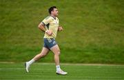 8 October 2024; Niall Scannell during Munster rugby squad training at University of Limerick in Limerick. Photo by Brendan Moran/Sportsfile