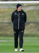 8 October 2024; Head coach Heimir Hallgrimsson during a Republic of Ireland training session at the FAI National Training Centre in Abbotstown, Dublin. Photo by Stephen McCarthy/Sportsfile
