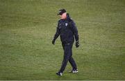 9 October 2024; Head coach Markku Kanerva during a Finland training session at the Helsinki Olympic Stadium in Helsinki, Finland. Photo by Stephen McCarthy/Sportsfile