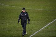 9 October 2024; Head coach Markku Kanerva during a Finland training session at the Helsinki Olympic Stadium in Helsinki, Finland. Photo by Stephen McCarthy/Sportsfile
