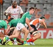 9 October 2024; Matthew Devine of Ireland in action against the Toyota Cheetahs during the Toyota Challenge Match between Toyota Cheetahs and Emerging Ireland at Toyota Stadium in Bloemfontein, South Africa. Photo by Johan Pretorius/Sportsfile