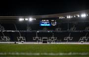 10 October 2024; A general view of Helsinki Olympic Stadium before the UEFA Nations League B Group 2 match between Finland and Republic of Ireland at the Helsinki Olympic Stadium in Helsinki, Finland. Photo by Stephen McCarthy/Sportsfile