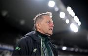 10 October 2024; Republic of Ireland head coach Heimir Hallgrimsson before the UEFA Nations League B Group 2 match between Finland and Republic of Ireland at the Helsinki Olympic Stadium in Helsinki, Finland. Photo by Stephen McCarthy/Sportsfile