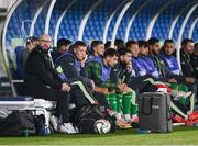 10 October 2024; Republic of Ireland kit and equipment manager Karl McKenna during the UEFA Nations League B Group 2 match between Finland and Republic of Ireland at the Helsinki Olympic Stadium in Helsinki, Finland. Photo by Stephen McCarthy/Sportsfile