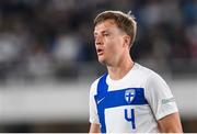 10 October 2024; Robert Ivanov of Finland during the UEFA Nations League B Group 2 match between Finland and Republic of Ireland at the Helsinki Olympic Stadium in Helsinki, Finland. Photo by Stephen McCarthy/Sportsfile