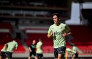 12 October 2024; Jamie McGrath during a Republic of Ireland training session at the Georgios Karaiskakis Football Stadium in Piraeus, Greece. Photo by Stephen McCarthy/Sportsfile