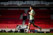12 October 2024; Jamie McGrath during a Republic of Ireland training session at the Georgios Karaiskakis Football Stadium in Piraeus, Greece. Photo by Stephen McCarthy/Sportsfile