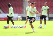 12 October 2024; Jamie McGrath during a Republic of Ireland training session at the Georgios Karaiskakis Football Stadium in Piraeus, Greece. Photo by Stephen McCarthy/Sportsfile