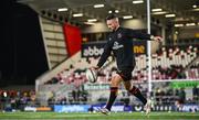 12 October 2024; John Cooney of Ulster before the United Rugby Championship match between Ulster v Connacht at Kingspan Stadium in Belfast. Photo by Ramsey Cardy/Sportsfile