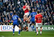 12 October 2024; Mike Haley of Munster during the United Rugby Championship match between Leinster and Munster at Croke Park in Dublin. Photo by Seb Daly/Sportsfile