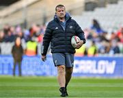 12 October 2024; Munster head coach Graham Rowntree before the United Rugby Championship match between Leinster and Munster at Croke Park in Dublin. Photo by Sam Barnes/Sportsfile