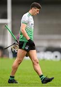 13 October 2024; Paul Crummy of Lucan Sarsfields after his side's defeat in the Dublin County Senior Club Hurling Championship semi-final match between Kilmacud Crokes and Lucan Sarsfields at Parnell Park in Dublin. Photo by Piaras Ó Mídheach/Sportsfile