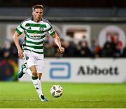 9 October 2024; Mitchell Robertson of Celtic during the mid-season friendly match between Sligo Rovers and Celtic FC at The Showgrounds in Sligo. Photo by Piaras Ó Mídheach/Sportsfile
