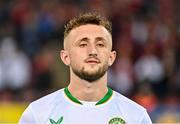 15 October 2024; Sam Curtis of Republic of Ireland before the UEFA European U21 Championship qualifier match between Italy and Republic of Ireland at Stadio Nereo Rocco in Trieste, Italy. Photo by Igor Kupljenik/Sportsfile