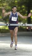 21 August 2004; Peter Matthews, Dundrum South Dublin AC, wins the adidas Frank Duffy 10 mile Road Race, Phoenix Park, Dublin. Picture credit; Brian Lawless / SPORTSFILE